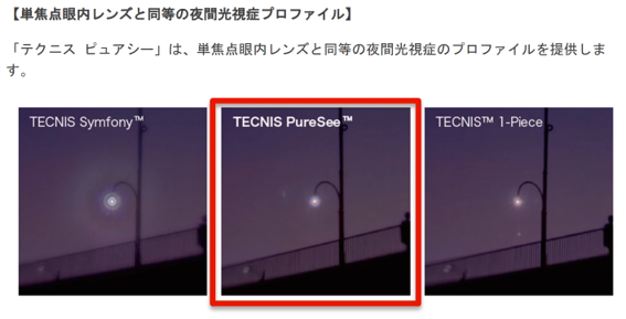 TECNIS PureSee テクニス ピュアシー(J&J社)